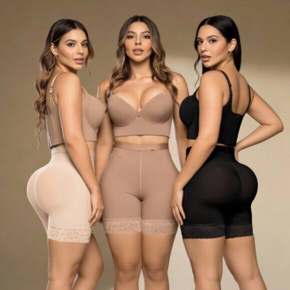 Stagmi Other - Stagmi Fajas Colombian Panty Shaper Thigh Tummy Reducer SMI04004 w/ Thong New XL